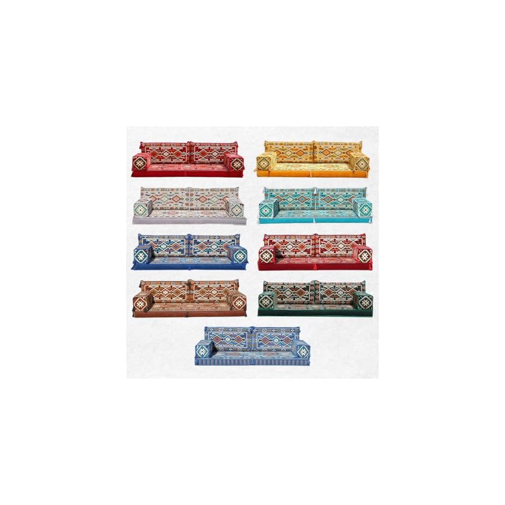 Loveseat Floor Cushions, Custom Floor Sofas, Arabic Majlis, Reading Nook, Single Sofa, Turkish Sofa, Sectional Sofa, Entryway Sofa (Gray)